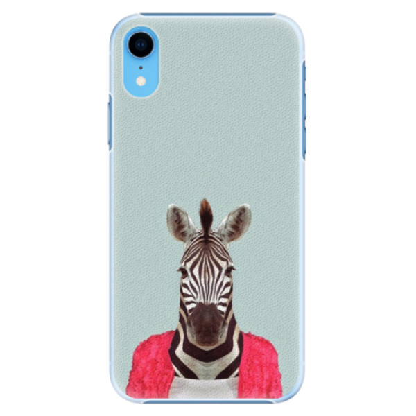 Plastové puzdro iSaprio - Zebra 01 - iPhone XR
