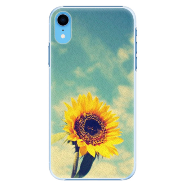 Plastové puzdro iSaprio - Sunflower 01 - iPhone XR