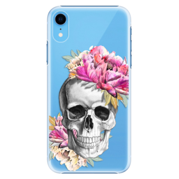 Plastové puzdro iSaprio - Pretty Skull - iPhone XR