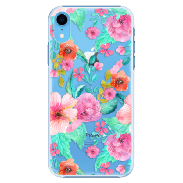 Plastové puzdro iSaprio - Flower Pattern 01 - iPhone XR