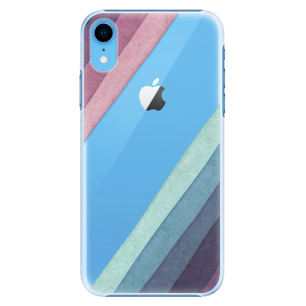 Plastové puzdro iSaprio - Glitter Stripes 01 - iPhone XR