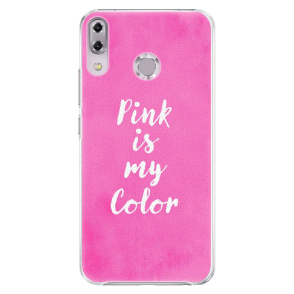 Plastové puzdro iSaprio - Pink is my color - Asus ZenFone 5Z ZS620KL