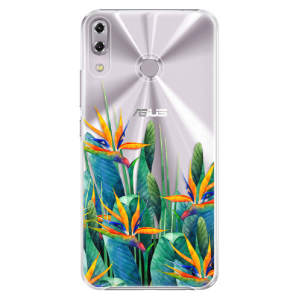 Plastové puzdro iSaprio - Exotic Flowers - Asus ZenFone 5Z ZS620KL