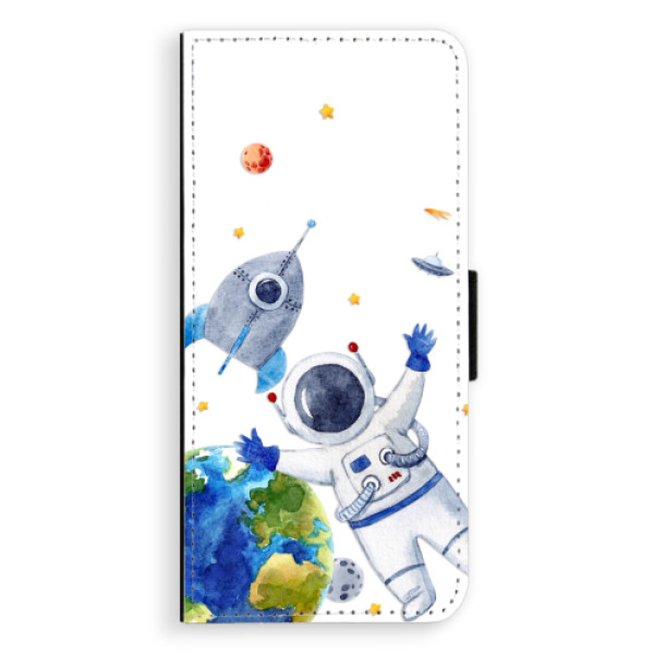 Flipové puzdro iSaprio - Space 05 - Samsung Galaxy A8 Plus