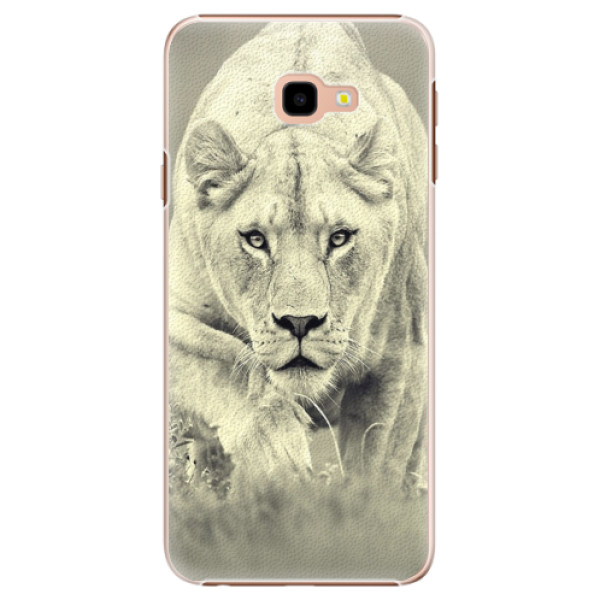 Plastové puzdro iSaprio - Lioness 01 - Samsung Galaxy J4+