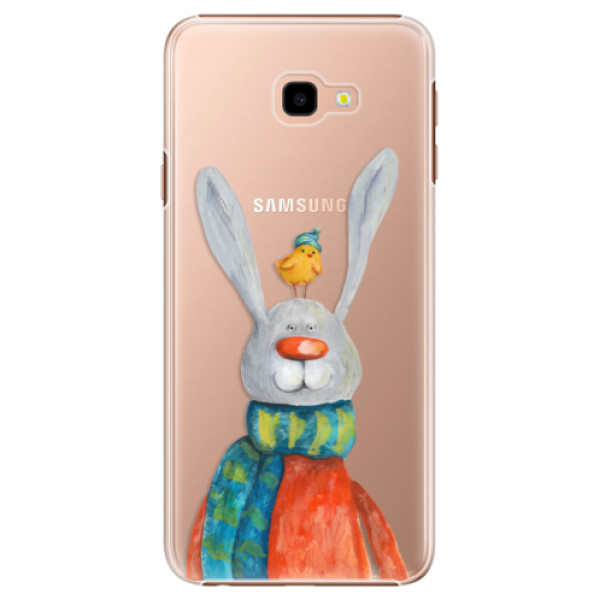 Plastové puzdro iSaprio - Rabbit And Bird - Samsung Galaxy J4+