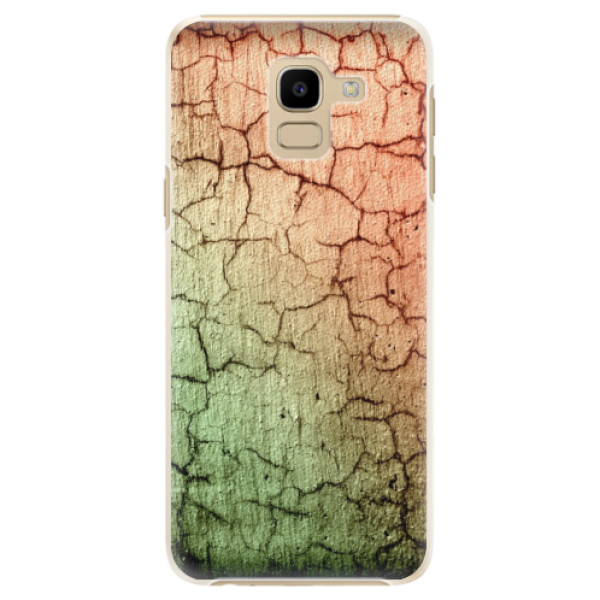 Plastové puzdro iSaprio - Cracked Wall 01 - Samsung Galaxy J6