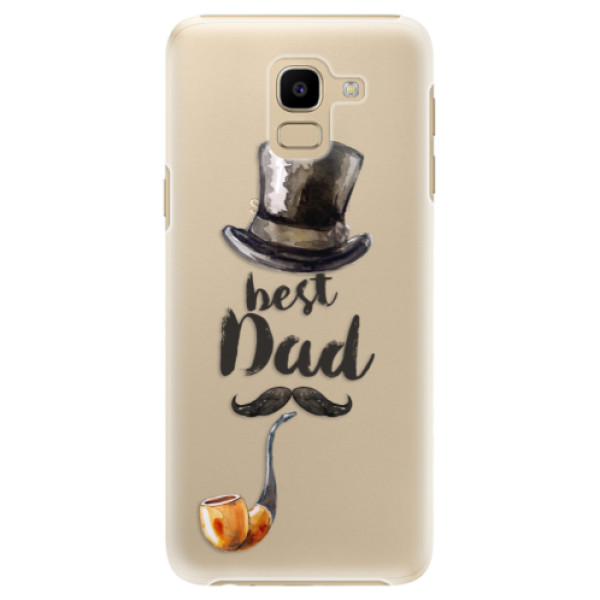 Plastové puzdro iSaprio - Best Dad - Samsung Galaxy J6