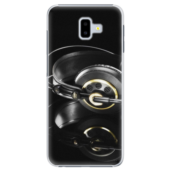 Plastové puzdro iSaprio - Headphones 02 - Samsung Galaxy J6+