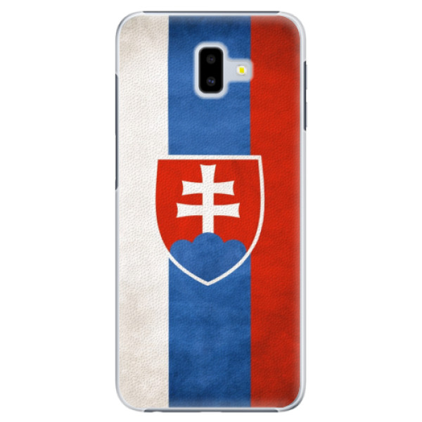 Plastové puzdro iSaprio - Slovakia Flag - Samsung Galaxy J6+