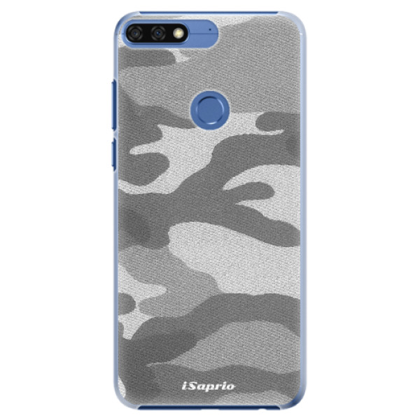 Plastové puzdro iSaprio - Gray Camuflage 02 - Huawei Honor 7C