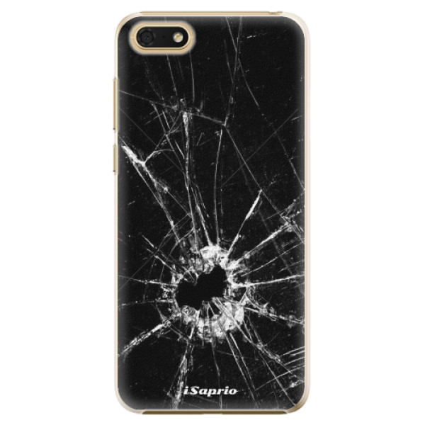 Plastové puzdro iSaprio - Broken Glass 10 - Huawei Honor 7S