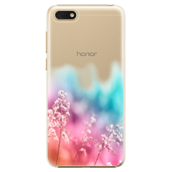 Plastové puzdro iSaprio - Rainbow Grass - Huawei Honor 7S