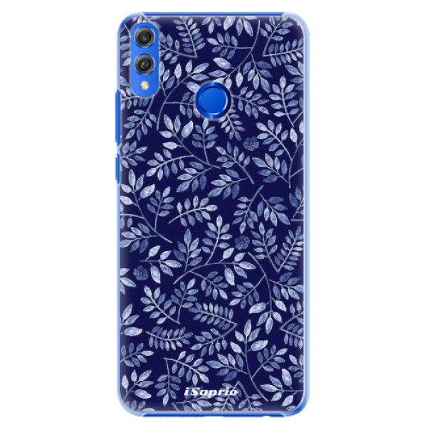 Plastové puzdro iSaprio - Blue Leaves 05 - Huawei Honor 8X