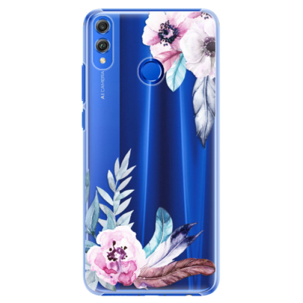 Plastové puzdro iSaprio - Flower Pattern 04 - Huawei Honor 8X