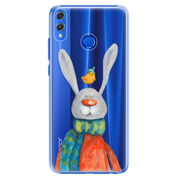 Plastové puzdro iSaprio - Rabbit And Bird - Huawei Honor 8X