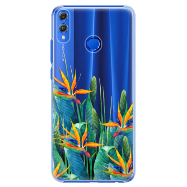 Plastové puzdro iSaprio - Exotic Flowers - Huawei Honor 8X