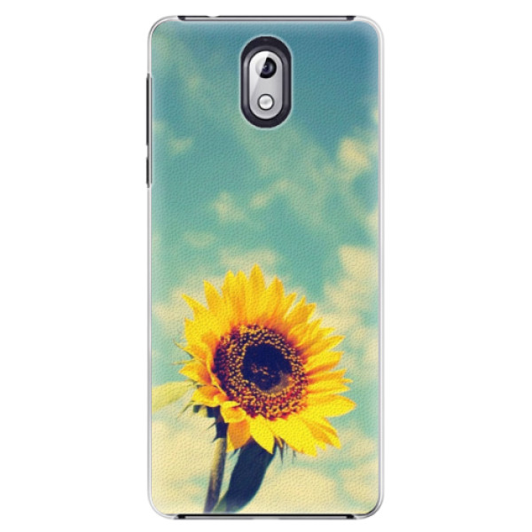 Plastové puzdro iSaprio - Sunflower 01 - Nokia 3.1