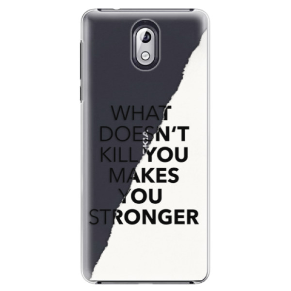 Plastové puzdro iSaprio - Makes You Stronger - Nokia 3.1