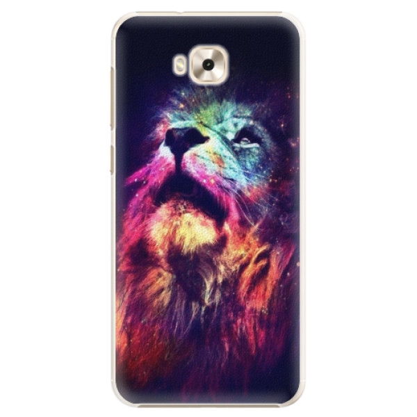 Plastové puzdro iSaprio - Lion in Colors - Asus ZenFone 4 Selfie ZD553KL