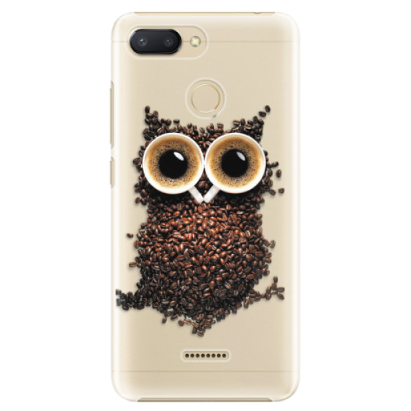 Plastové puzdro iSaprio - Owl And Coffee - Xiaomi Redmi 6