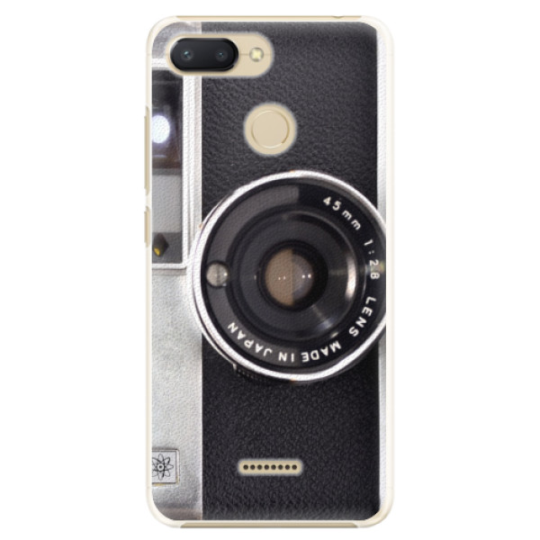 Plastové puzdro iSaprio - Vintage Camera 01 - Xiaomi Redmi 6