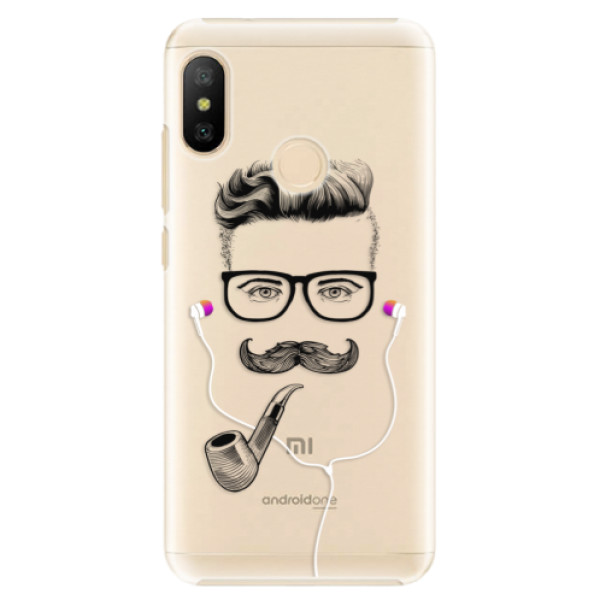 Plastové puzdro iSaprio - Man With Headphones 01 - Xiaomi Mi A2 Lite