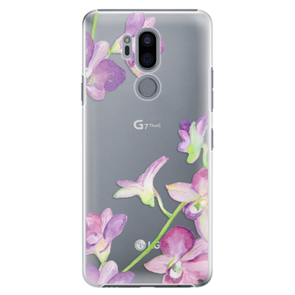 Plastové puzdro iSaprio - Purple Orchid - LG G7