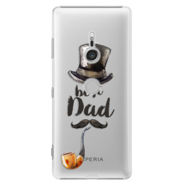Plastové puzdro iSaprio - Best Dad - Sony Xperia XZ3