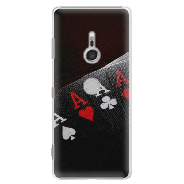 Plastové puzdro iSaprio - Poker - Sony Xperia XZ3