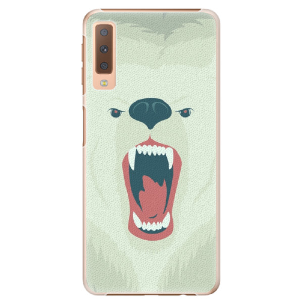 Plastové puzdro iSaprio - Angry Bear - Samsung Galaxy A7 (2018)