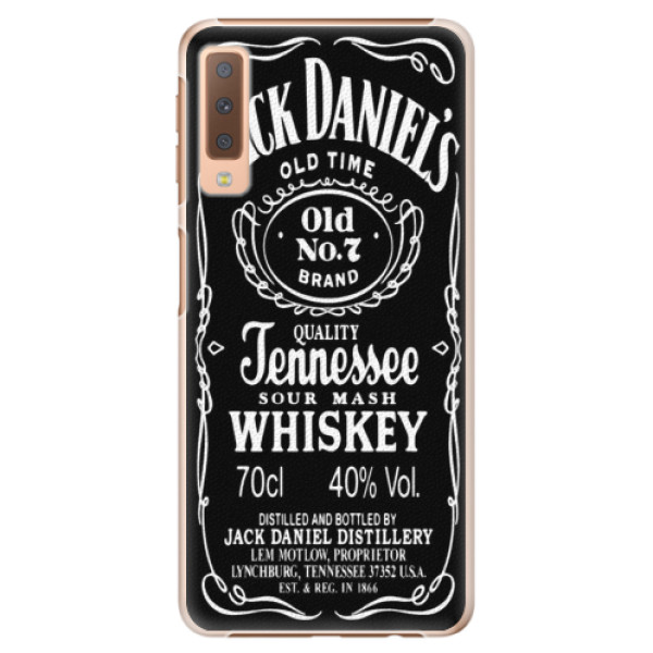 Plastové puzdro iSaprio - Jack Daniels - Samsung Galaxy A7 (2018)