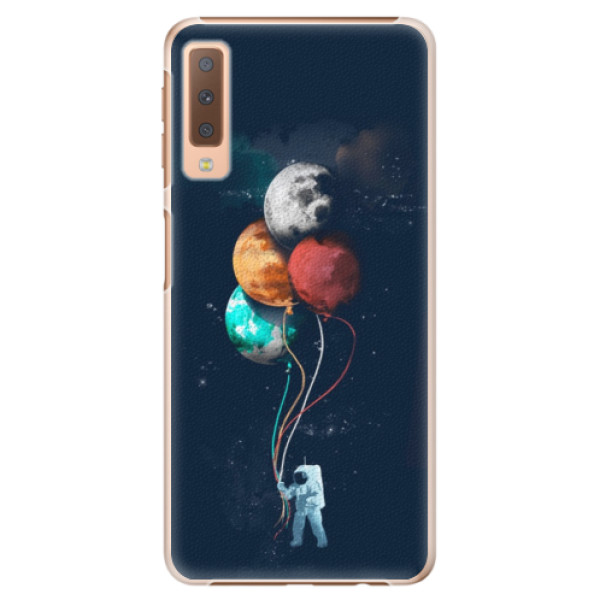 Plastové puzdro iSaprio - Balloons 02 - Samsung Galaxy A7 (2018)