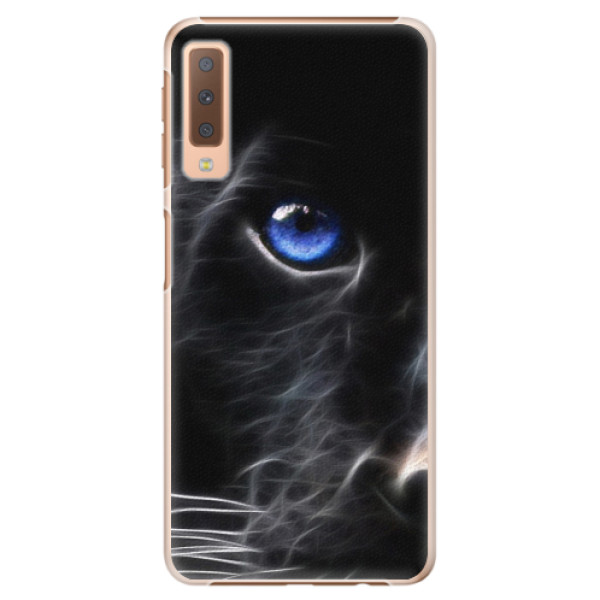 Plastové puzdro iSaprio - Black Puma - Samsung Galaxy A7 (2018)