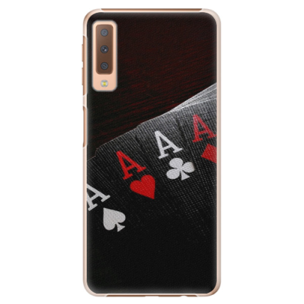 Plastové puzdro iSaprio - Poker - Samsung Galaxy A7 (2018)