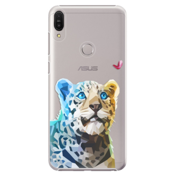 Plastové puzdro iSaprio - Leopard With Butterfly - Asus Zenfone Max Pro ZB602KL