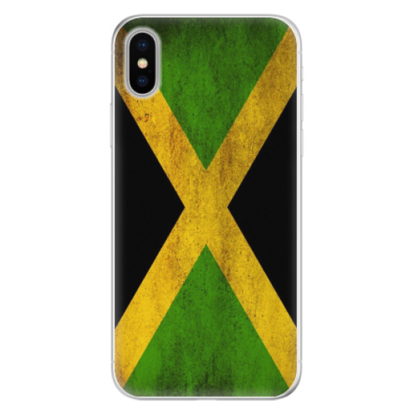 Silikónové puzdro iSaprio - Flag of Jamaica - iPhone X