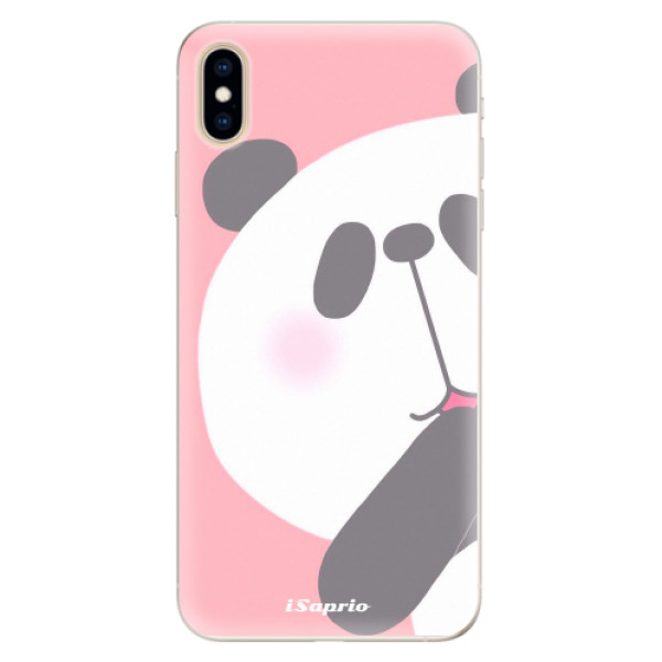Silikónové puzdro iSaprio - Panda 01 - iPhone XS Max