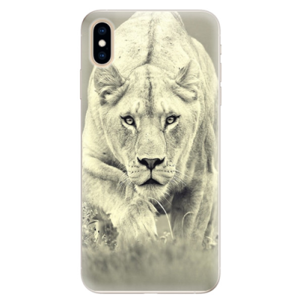 Silikónové puzdro iSaprio - Lioness 01 - iPhone XS Max