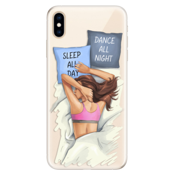 Silikónové puzdro iSaprio - Dance and Sleep - iPhone XS Max