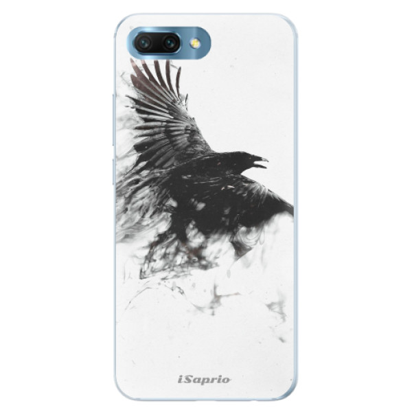 Silikónové puzdro iSaprio - Dark Bird 01 - Huawei Honor 10