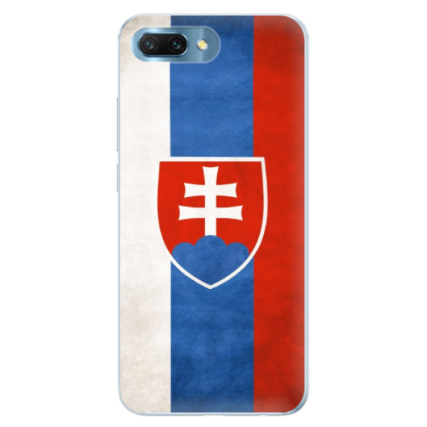 Silikónové puzdro iSaprio - Slovakia Flag - Huawei Honor 10