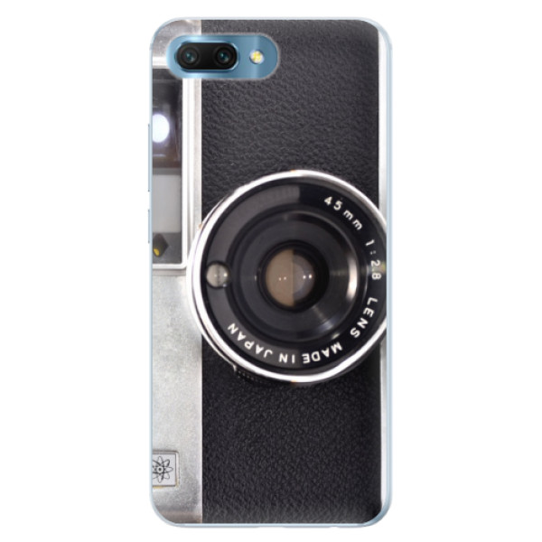 Silikónové puzdro iSaprio - Vintage Camera 01 - Huawei Honor 10