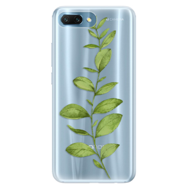 Silikónové puzdro iSaprio - Green Plant 01 - Huawei Honor 10