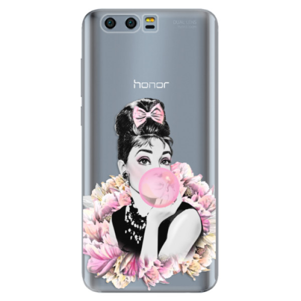 Silikónové puzdro iSaprio - Pink Bubble - Huawei Honor 9