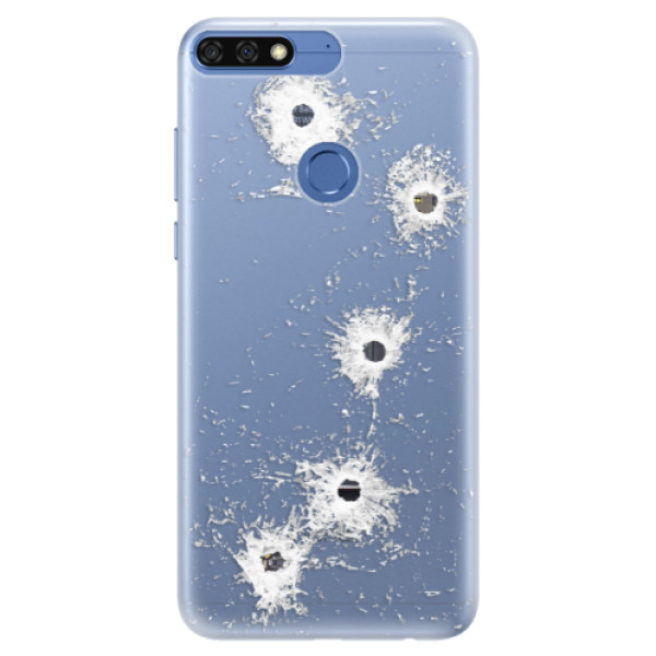 Silikónové puzdro iSaprio - Gunshots - Huawei Honor 7C