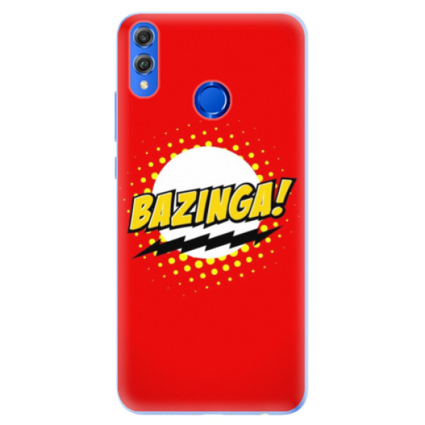 Silikónové puzdro iSaprio - Bazinga 01 - Huawei Honor 8X
