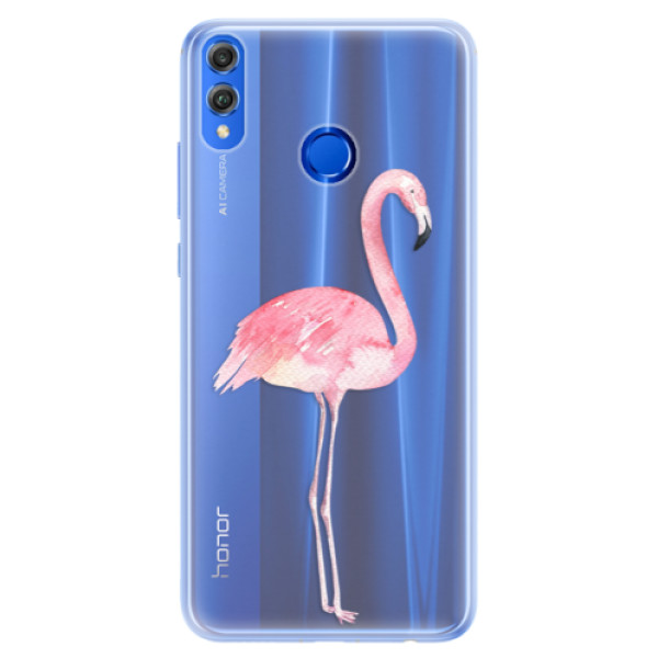 Silikónové puzdro iSaprio - Flamingo 01 - Huawei Honor 8X