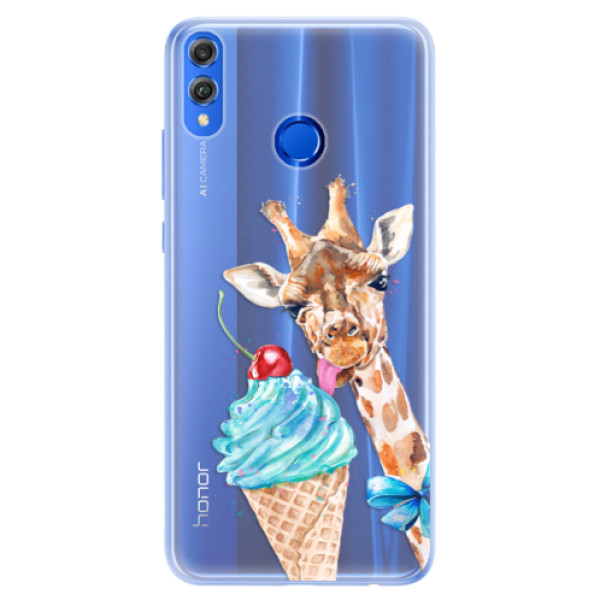 Silikónové puzdro iSaprio - Love Ice-Cream - Huawei Honor 8X