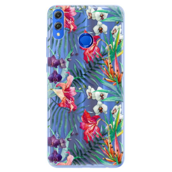Silikónové puzdro iSaprio - Flower Pattern 03 - Huawei Honor 8X